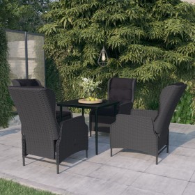 Dark gray 5-piece garden dining set by vidaXL, Garden sets - Ref: Foro24-3099656, Price: 1,00 €, Discount: %