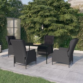 Dark gray 5-piece garden dining set by vidaXL, Garden sets - Ref: Foro24-3099657, Price: 1,00 €, Discount: %