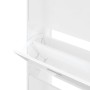 Glossy white plywood shoe cabinet 63x24x147 cm by vidaXL, Shoe racks and shoe organizers - Ref: Foro24-342546, Price: 167,99 ...