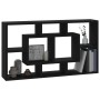 Wall shelf with 8 black compartments by vidaXL, Shelves and shelves - Ref: Foro24-342589, Price: 55,67 €, Discount: %