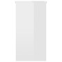 Escritorio de madera contrachapada blanco brillo 80x40x75 cm de vidaXL, Escritorios - Ref: Foro24-801361, Precio: 72,96 €, De...