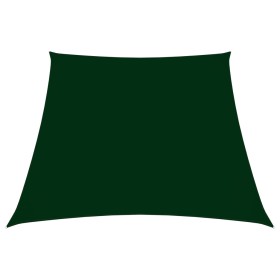 Toldo de vela trapezoidal de tela oxford verde oscuro 3/5x4 m de vidaXL, Sombrillas - Ref: Foro24-135518, Precio: 55,99 €, De...