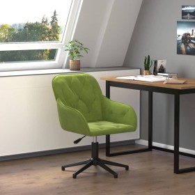 Light Green Velvet Swivel Office Chair by vidaXL, Office chairs - Ref: Foro24-344859, Price: 93,09 €, Discount: %