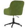 Silla de oficina giratoria de terciopelo verde claro de vidaXL, Sillas de oficina - Ref: Foro24-344859, Precio: 85,99 €, Desc...