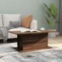 Engineered wood brown oak coffee table 102x55.5x40 cm by vidaXL, Coffee table - Ref: Foro24-813094, Price: 54,70 €, Discount: %