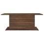 Engineered wood brown oak coffee table 102x55.5x40 cm by vidaXL, Coffee table - Ref: Foro24-813094, Price: 43,27 €, Discount: %