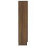 Vitrina madera contrachapada roble marrón 82,5x30,5x150 cm de vidaXL, Librerías y estanterías - Ref: Foro24-815119, Precio: 1...