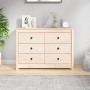 Solid pine wood sideboard 100x40x72 cm by vidaXL, Sideboards - Ref: Foro24-821764, Price: 133,80 €, Discount: %