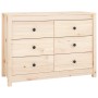 Aparador de madera maciza de pino 100x40x72 cm de vidaXL, Aparadores - Ref: Foro24-821764, Precio: 133,80 €, Descuento: %