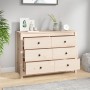 Solid pine wood sideboard 100x40x72 cm by vidaXL, Sideboards - Ref: Foro24-821764, Price: 133,80 €, Discount: %