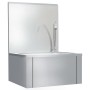 Stainless steel sink with faucet and soap dispenser by vidaXL, Sinks - Ref: Foro24-51114, Price: 164,27 €, Discount: %