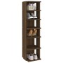 Brown oak plywood shoe rack 27.5x27x102 cm by vidaXL, Shoe racks and shoe organizers - Ref: Foro24-815976, Price: 45,24 €, Di...