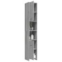 Sonoma gray plywood bathroom cabinet 30x30x183.5 cm by vidaXL, Bathroom furniture - Ref: Foro24-815520, Price: 90,13 €, Disco...