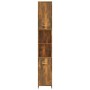 Armario baño madera contrachapada roble ahumado 30x30x183,5cm de vidaXL, Muebles de baño - Ref: Foro24-815519, Precio: 81,80 ...