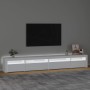 TV cabinet with white LED lights 270x35x40 cm by vidaXL, TV Furniture - Ref: Foro24-3152746, Price: 180,82 €, Discount: %