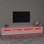 TV cabinet with white LED lights 270x35x40 cm by vidaXL, TV Furniture - Ref: Foro24-3152746, Price: 180,82 €, Discount: %