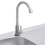 Single bowl camping sink and stainless steel faucet by vidaXL, Sinks - Ref: Foro24-151214, Price: 217,80 €, Discount: %