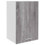 Sonoma gray plywood hanging cabinet 39.5x31x60 cm by vidaXL, Kitchen cabinets - Ref: Foro24-826349, Price: 44,25 €, Discount: %