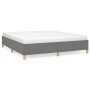 Estructura de cama tela gris oscuro 180x200 cm de vidaXL, Camas y somieres - Ref: Foro24-3120978, Precio: 148,81 €, Descuento: %