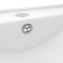 Lavabo de lujo con grifo cerámica 60x46 cm blanco mate de vidaXL, Lavabos - Ref: Foro24-147020, Precio: 96,12 €, Descuento: %