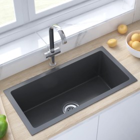 Handmade sink black stainless steel by vidaXL, Sinks - Ref: Foro24-51505, Price: 118,58 €, Discount: %