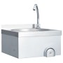 Edelstahlspüle mit Wasserhahn und Seifenspender von vidaXL, Sinkt - Ref: Foro24-51113, Preis: 149,27 €, Rabatt: %