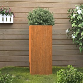 Corten steel planter 32x29x75 cm by vidaXL, Pots and planters - Ref: Foro24-821553, Price: 61,14 €, Discount: %