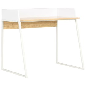 Oak and white desk 90x60x88 cm by vidaXL, Desks - Ref: Foro24-20265, Price: 90,99 €, Discount: %