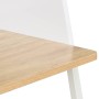 Oak and white desk 90x60x88 cm by vidaXL, Desks - Ref: Foro24-20265, Price: 91,40 €, Discount: %