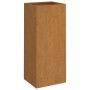 Corten steel planter 32x29x75 cm by vidaXL, Pots and planters - Ref: Foro24-821553, Price: 66,99 €, Discount: %