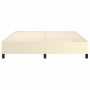 Estructura de cama de cuero sintético crema 180x200 cm de vidaXL, Camas y somieres - Ref: Foro24-3121061, Precio: 148,09 €, D...