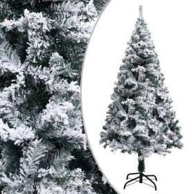 Green artificial Christmas tree with snow 150 cm by vidaXL, Christmas trees - Ref: Foro24-320963, Price: 60,12 €, Discount: %