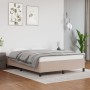 Estructura de cama de cuero sintético capuchino 140x200 cm de vidaXL, Camas y somieres - Ref: Foro24-347256, Precio: 137,42 €...