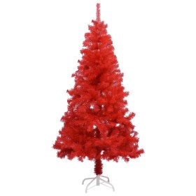 Árbol de Navidad artificial con soporte rojo PVC 120 cm de vidaXL, Arboles de navidad - Ref: Foro24-329183, Precio: 25,86 €, ...