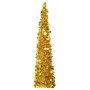 Árbol de Navidad artificial emergente PET dorado 150 cm de vidaXL, Arboles de navidad - Ref: Foro24-320983, Precio: 26,84 €, ...