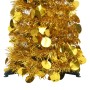 Árbol de Navidad artificial emergente PET dorado 150 cm de vidaXL, Arboles de navidad - Ref: Foro24-320983, Precio: 26,84 €, ...