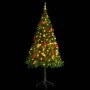 Künstlicher Weihnachtsbaum mit Kugeln und LED-Lichtern 180 cm grün von vidaXL, Weihnachtsbäume - Ref: Foro24-321500, Preis: 5...