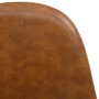 Dining chairs 2 pcs shiny brown synthetic leather by vidaXL, dining chairs - Ref: Foro24-325639, Price: 124,46 €, Discount: %