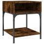 Engineered wood smoked oak bedside table 40x41x50 cm by vidaXL, Nightstands - Ref: Foro24-825877, Price: 30,49 €, Discount: %