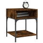 Engineered wood smoked oak bedside table 40x41x50 cm by vidaXL, Nightstands - Ref: Foro24-825877, Price: 30,49 €, Discount: %