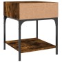 Engineered wood smoked oak bedside table 40x41x50 cm by vidaXL, Nightstands - Ref: Foro24-825877, Price: 30,49 €, Discount: %