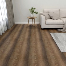 Self-adhesive floor planks 55 pieces PVC 5.11 m² brown by vidaXL, Floors and carpets - Ref: Foro24-324647, Price: 68,99 €, Di...