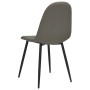 Sillas de comedor 4 unidades cuero sintético gris oscuro de vidaXL, Sillas de comedor - Ref: Foro24-325640, Precio: 193,26 €,...