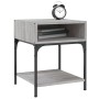 Sonoma gray engineered wood bedside table 40x41x50 cm by vidaXL, Nightstands - Ref: Foro24-825879, Price: 31,70 €, Discount: %