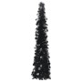 Silberner, zusammenklappbarer künstlicher Weihnachtsbaum aus PET, 120 cm von vidaXL, Weihnachtsbäume - Ref: Foro24-320985, Pr...