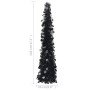 Árbol de Navidad artificial plegable PET plateado 120 cm de vidaXL, Arboles de navidad - Ref: Foro24-320985, Precio: 23,16 €,...