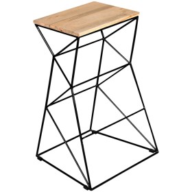 Solid Mango Wood Kitchen Stool by vidaXL, Kitchen stools - Ref: Foro24-244011, Price: 102,97 €, Discount: %