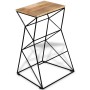 Solid Mango Wood Kitchen Stool by vidaXL, Kitchen stools - Ref: Foro24-244011, Price: 102,99 €, Discount: %