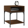 Oak brown engineered wood bedside table 40x41x50 cm by vidaXL, Nightstands - Ref: Foro24-825881, Price: 35,03 €, Discount: %