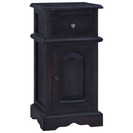 Solid mahogany wood nightstand in light black coffee color by vidaXL, Nightstands - Ref: Foro24-288832, Price: 84,46 €, Disco...